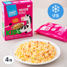푸디버디 계란야채 볶음밥 2입 (냉동), 360g, 4개