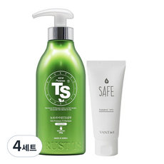 TS 뉴프리미엄 샴푸 500g + 손소독제, 4세트