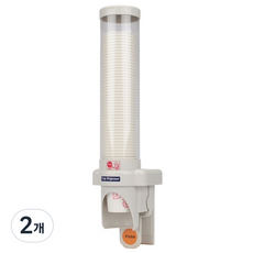 Hanjo產業 高級槓桿式杯架, 單一顏色, 2個