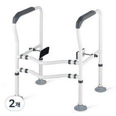 조인메이드 변기 안전 손잡이 팔걸이형 흡착식, 2개