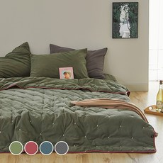 아르페지오베이직 빌라쥬 소프트 자수 차렵이불