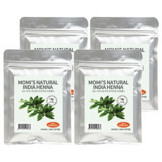 India Henna染髮劑, Natural Orange, 4包