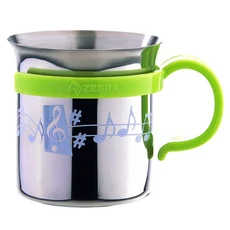 ZEBRA THAILAND 304不鏽鋼音悅杯 7cm 300ml, 綠色, 1個