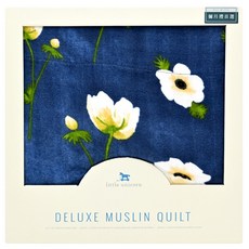 Little Unicorn豪華Muslin竹纖維四層紗布毯, 鏡花水月