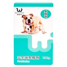 WEIYITER 維益特 台灣公司貨 益生菌整腸劑 全齡犬貓用 100g, 腸道/乳酸菌, 1盒