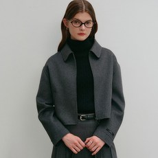 룩캐스트 여성용 베를린 크롭 핸드메이드 자켓