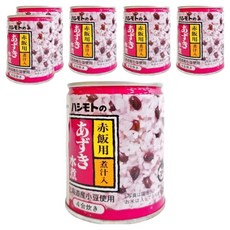 橋本食糧 橋本水煮紅豆 炊飯用, 230g, 6罐