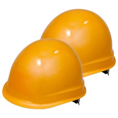 DONGMYUNG 工業現場工地頭部保護安全帽MP型, 2個, 黃色