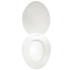 BLUEWATER 馬桶座套中號O型, 白色的, 1個