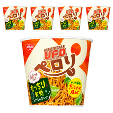 NISSIN 日清 U.F.O. 炒麵 鰹魚風味 日本原裝進口 日式風味包麵, 5入