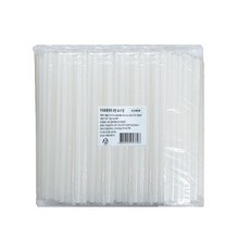 Draw Life PLA 生物可分解直式吸管 7 x 250 mm, 500入, 1個