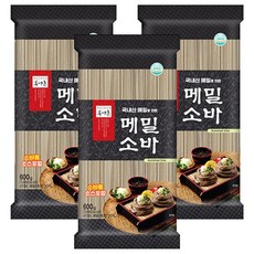 봉평촌 메밀소바, 600g, 3개