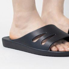 Rain Bath 防滑城堡浴室拖鞋 2入, 黑色, 灰色 隨機出貨