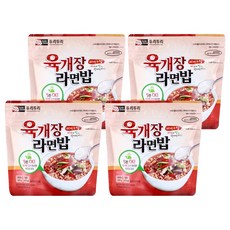 DOORI DOORI 辣牛肉湯拉麵飯, 105g, 4包