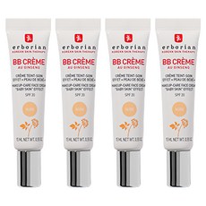 에르보리앙 BB 크림 SPF20, 누드, 15ml, 4개