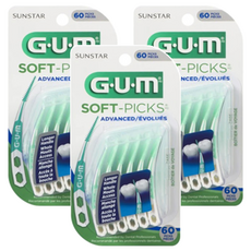 Gum Soft Fix Advanced I 型齒間刷, 60入, 3個