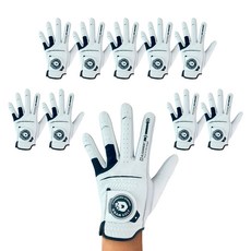 DDAM GOLF 男性用半羊皮高爾夫手套 左手用