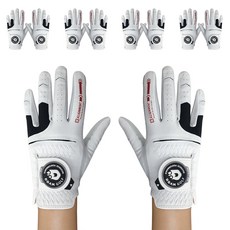 땀골프 여성용 반양피 골프장갑 양손용 5세트, 19호(16.8~17.3cm), 10개