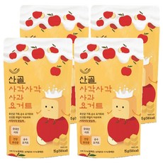 Ecomom Meal 山谷香脆優格蘋果, 15g, 4個, 蘋果口味