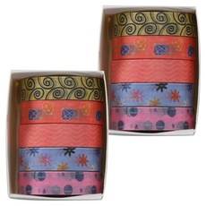 Daily Nest 簡潔紙膠帶套組, 款式 11, 2套