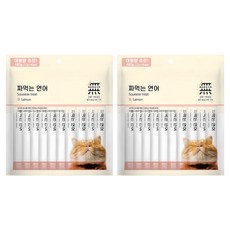 무마진 고양이 짜먹는 간식 40p, 연어, 480g, 2개