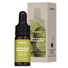 쿤달 볼케닉 스톤 퍼퓸 디퓨저 오일, 라임바질앤만다린, 10ml, 1개