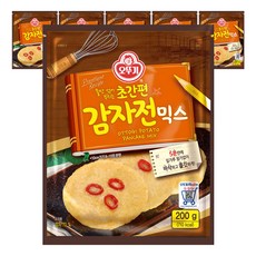 오뚜기 초간편 감자전믹스, 200g, 6개