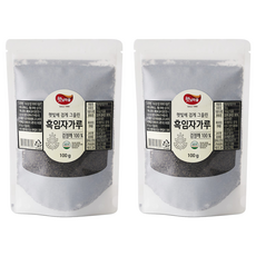 햇님마을 햇빛에 검게 그을린 흑임자 가루, 100g, 2개