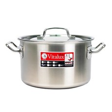 ZEBRA THAILAND 斑馬牌 304不銹鋼 淺型魯桶 附底 6.5L, 24cm, 1個, Silver