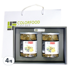 Pyunkang 薑豆禮品組 + 購物袋, 250g, 4罐
