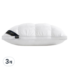 홈멧 프리미엄 호텔 베개 솜, 화이트, 3개