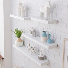 Ease Heim 凱特室內設計無支架層架, 白色