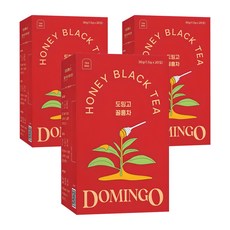 DOMINGO 蜂蜜紅茶茶包, 1.5g, 20包, 3盒