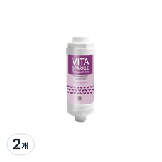 리빙 비타민 샤워필터 라벤다, 2개