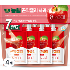 농협식품 곤약젤리 사과, 150g, 28개