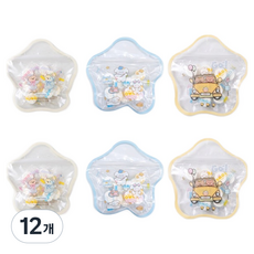 Bear Happy 便攜式壓縮零錢面紙, 12個, 10入