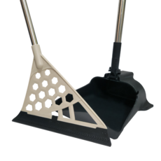 라프 말랑비 쓰레받기 세트, 1세트, 베이지 + 블랙