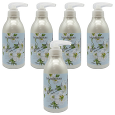 더허브스토리 바디로션 화이트무스크, 5개, 500ml, 1개입