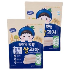 Pure Eat 幼兒米餅, 藍莓, 30g, 2包