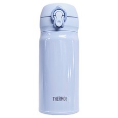 THERMOS 膳魔師 真空斷熱保溫瓶 JNL-356, 藍色, 350ml, 1個