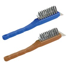 dailed 陳年污垢去除鋼絲不鏽鋼刮刀刷, 2個, 隨機出貨
