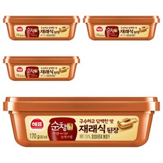 순창궁 재래식 된장, 170g, 4개