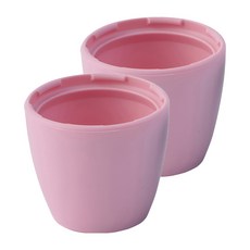 BIBS 矽膠奶嘴蓋 丹麥設計, 淺粉色, 2個