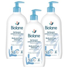 Violan 嬰兒身體和頭髮清潔劑, 750ml, 3個