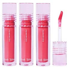 포렌코즈 속타투 립틴트, 12 솔트, 3개
