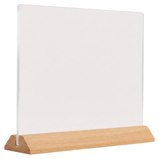 10-TEN 斜面木座壓克力立牌 A4 L型, 1個