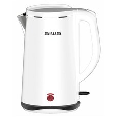 aiwa 愛華 雙層防燙電茶壺 DKS110518 1.8公升 304不鏽鋼內膽, 1個