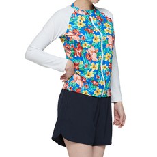 ILIKAI 女款花卉圖案防曬衣 + 褲子套裝