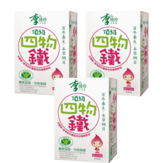 李時珍 頂級四物鐵飲 Set 好口感 無苦澀味 促進鐵吸收, 6瓶, 50ml, 3盒