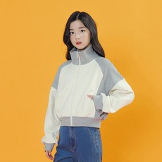 ILoveJ Neuron 撞色刷毛拉鍊外套